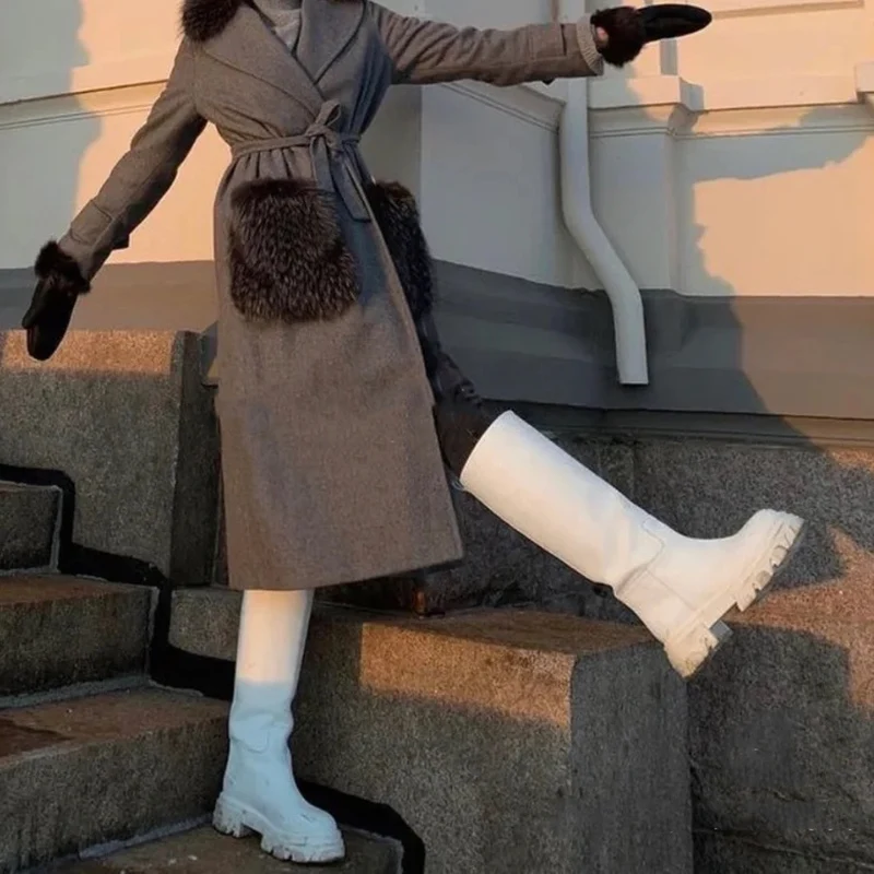 Polaca Women's Winter Knee High Boots