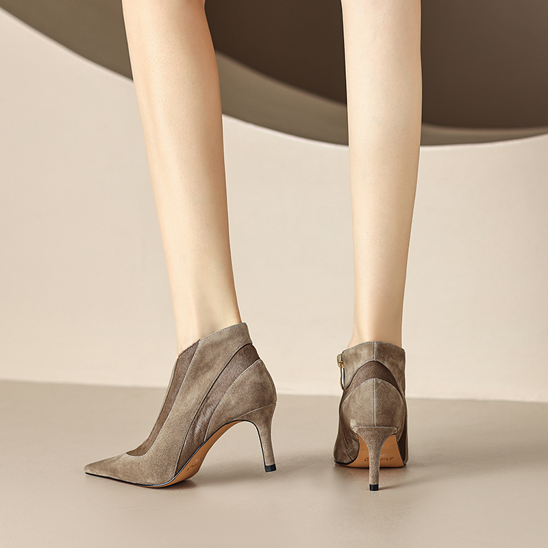 Paula Women's Suede High Heels Pumps