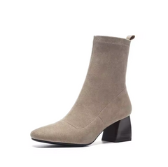 Raibel Women's Velvet Stretch Boots