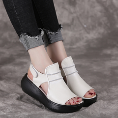 Raiza Women's Platform Peep Toe Sandals