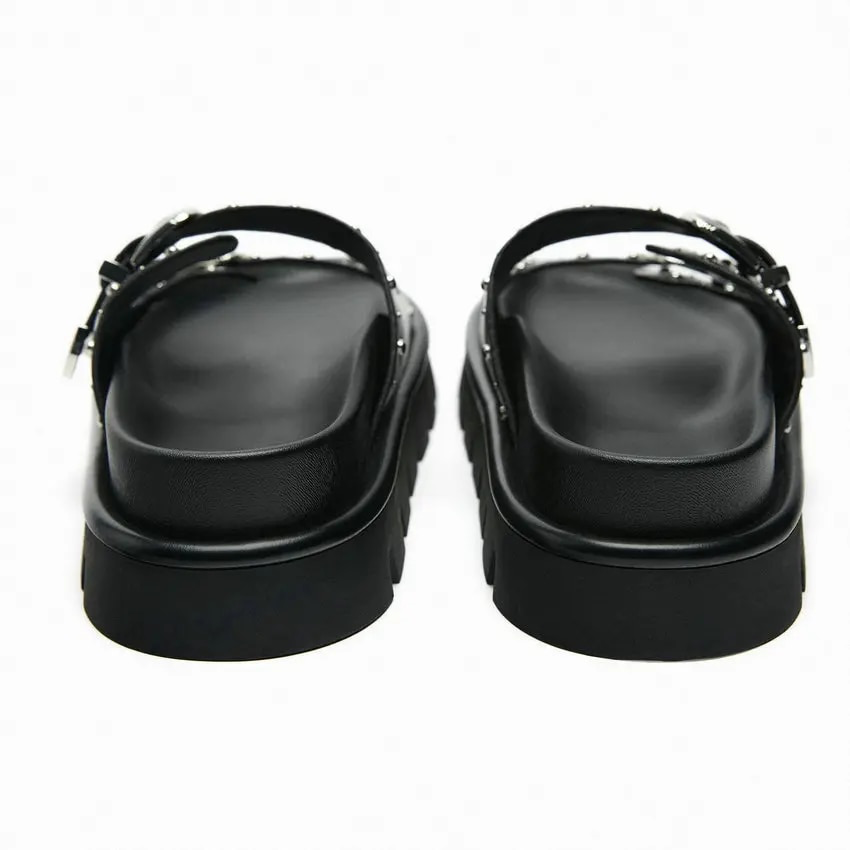 Ramel Women's Casual Rivet Slippers