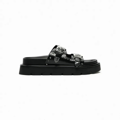 Ramel Women's Casual Rivet Slippers