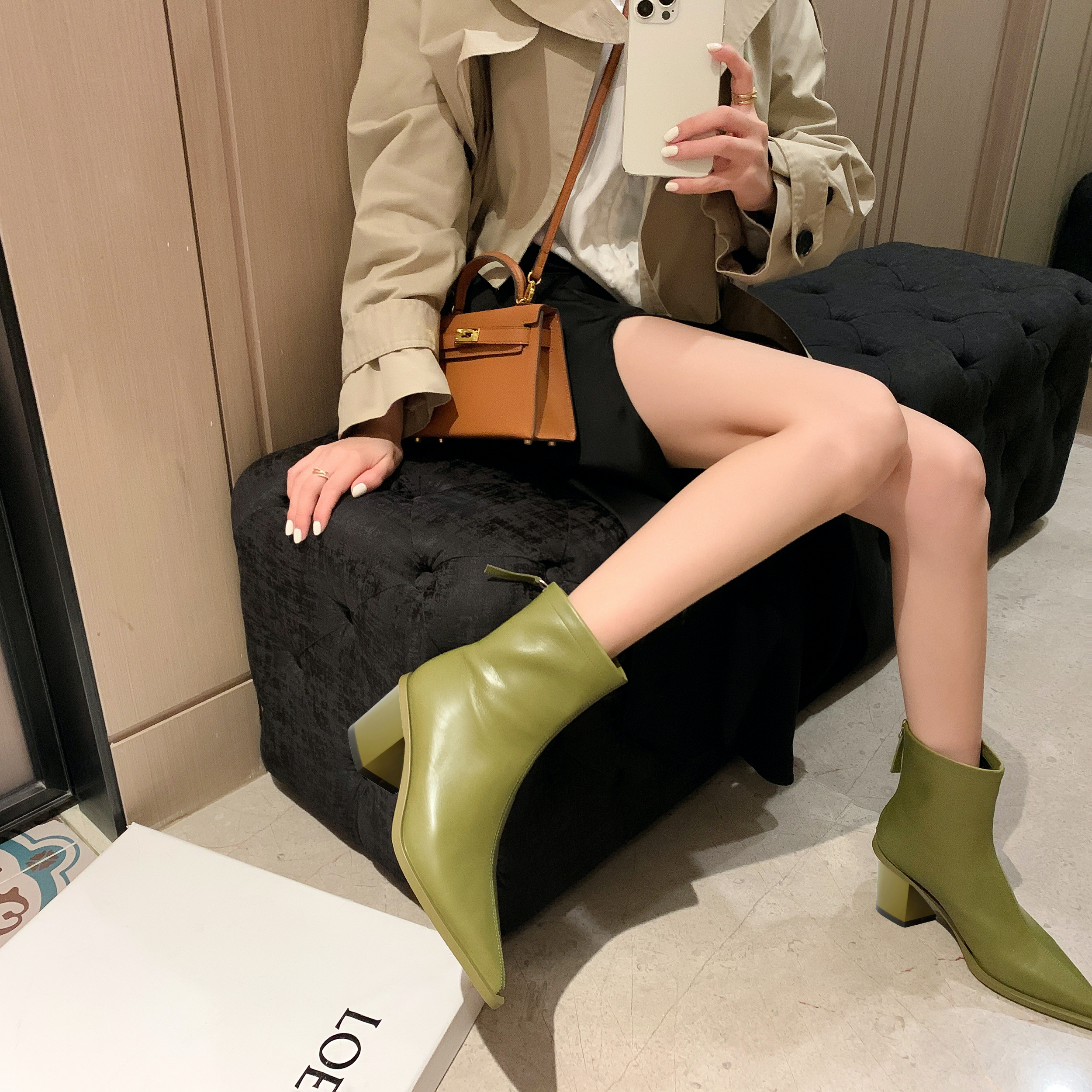 Ramira Women's Square Heel Boots