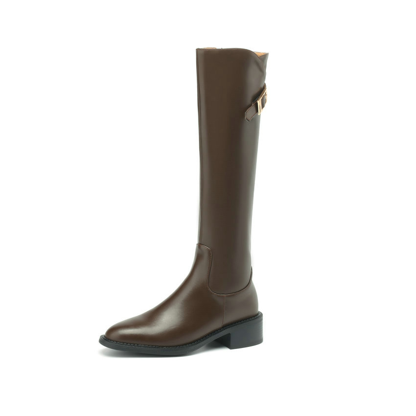 Ramona Women's Square Heel Knee High Boots