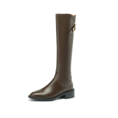 Ramona Women's Square Heel Knee High Boots