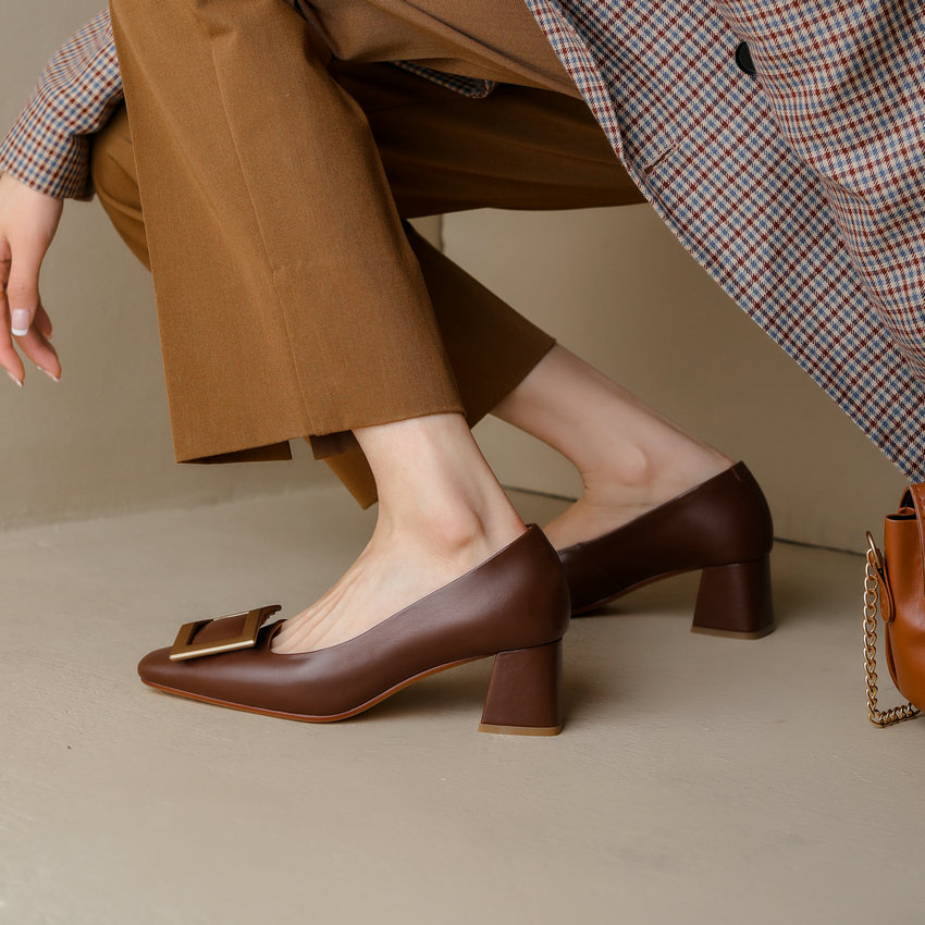 Ray Women's Dress Leather Pumps