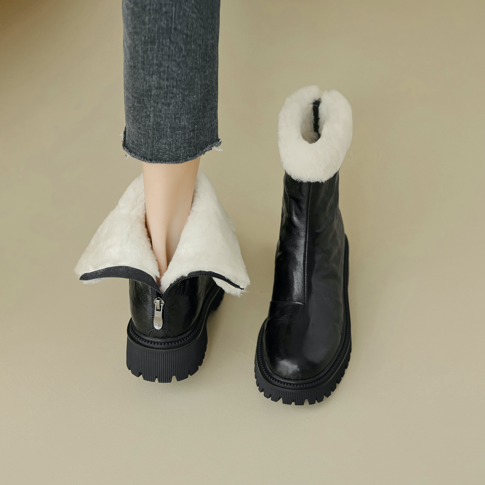 Reina Women's Platform Winter Ankle Boots