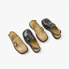 Rolixa Women's Buckle Vintage Sandal