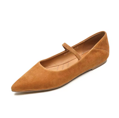 Romina Women's Ballet Leather Flats Shoes