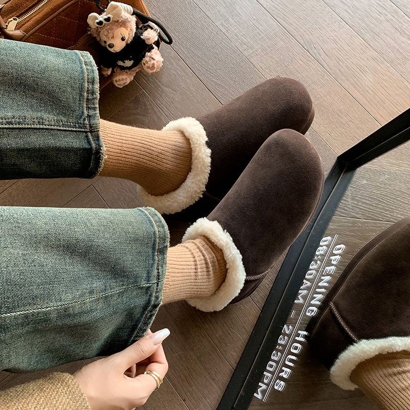 Romina Women's Plush Winter Snow Flat Slipper