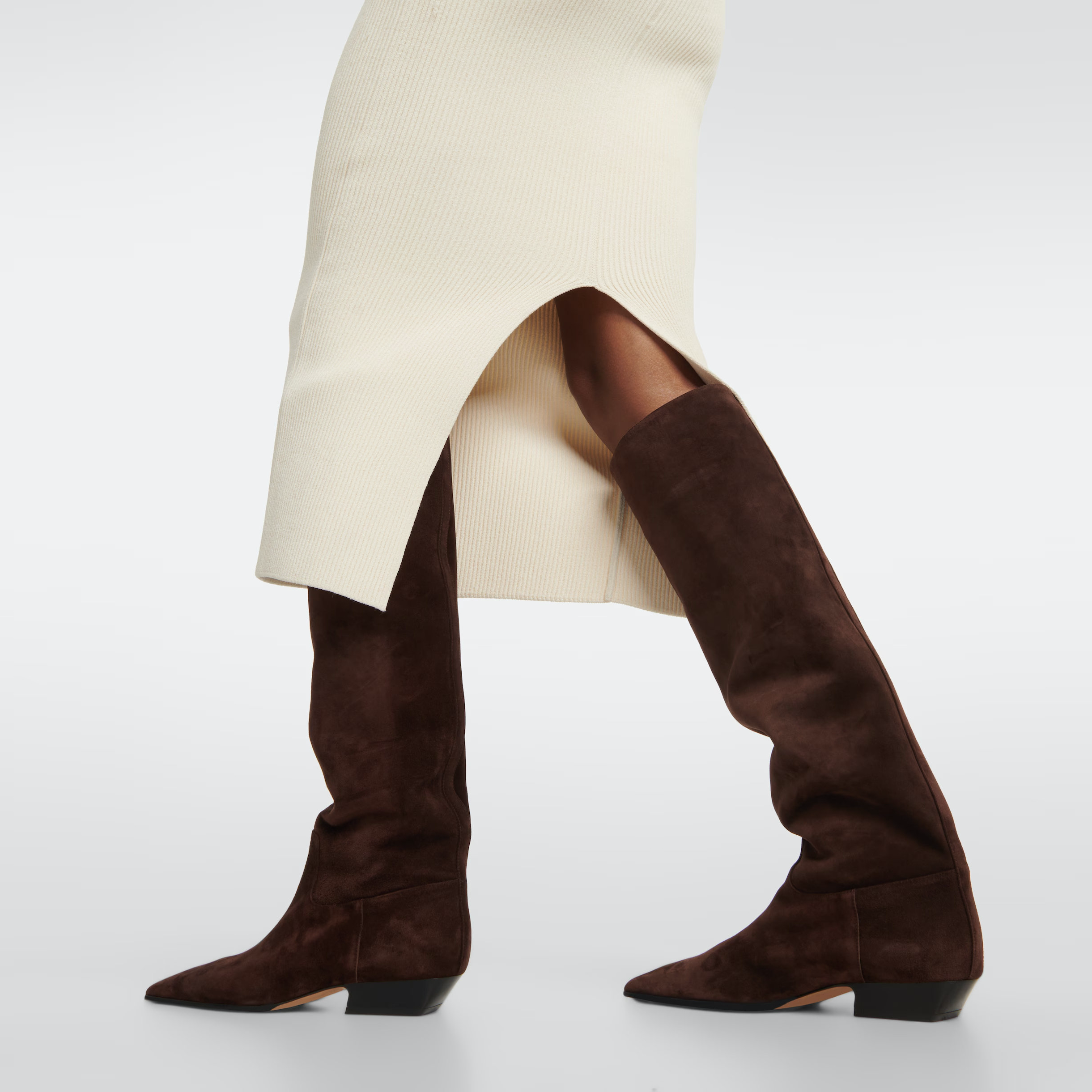 Rosario Women's Mid Heel Knee High Boots
