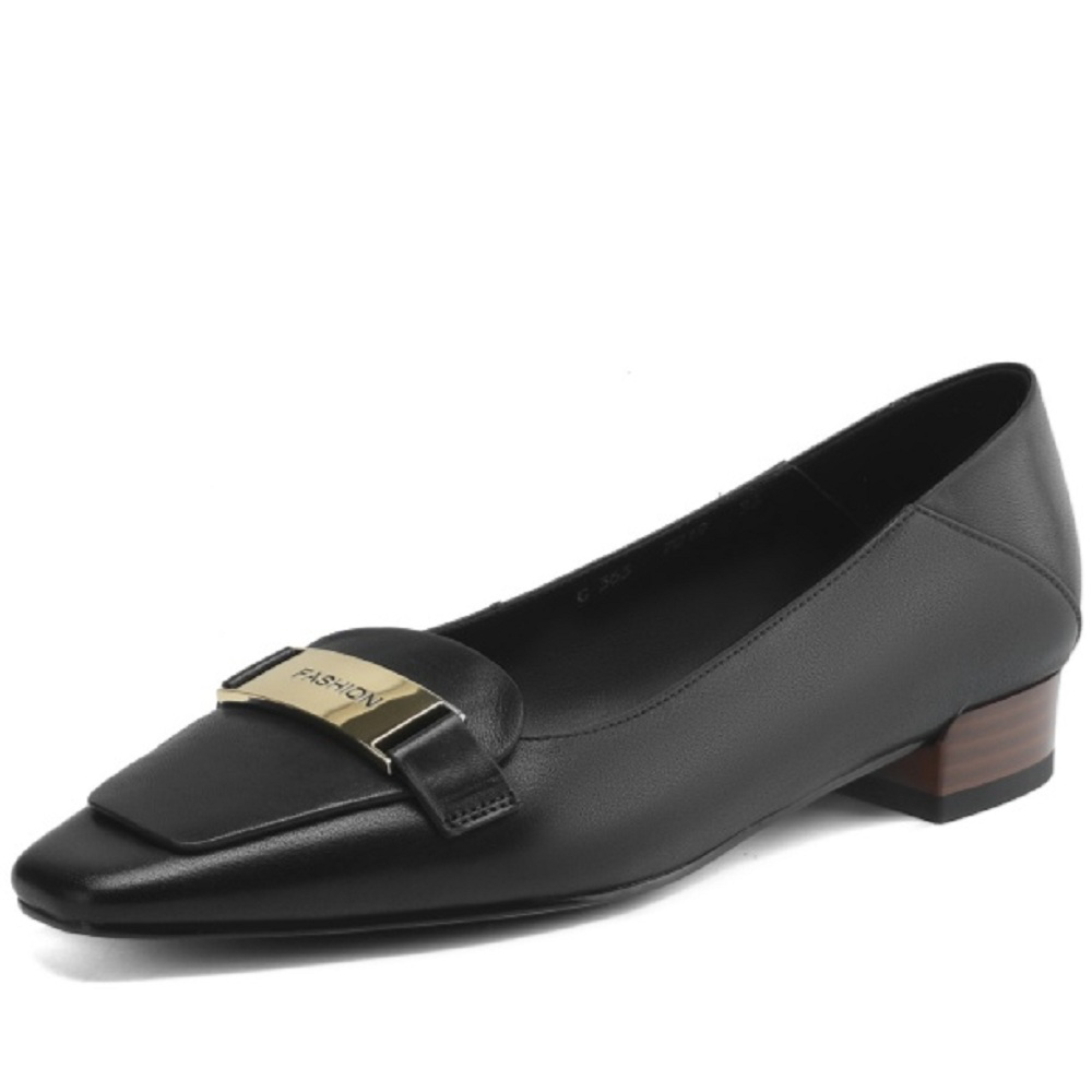 Ruddy Women's Leather Round Toe Flats
