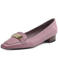 Ruddy Women's Leather Round Toe Flats
