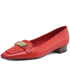 Ruddy Women's Leather Round Toe Flats