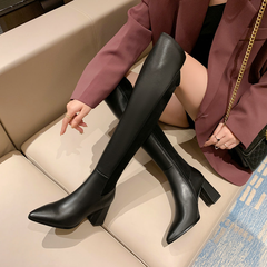 Safiro Women's Over The Knee Leather Boots