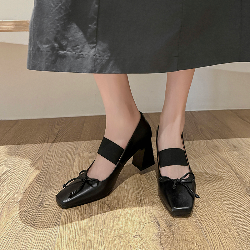 Sandy Women's Chunky Heel Elegant Pumps Shoes