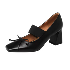 Sandy Women's Chunky Heel Elegant Pumps Shoes