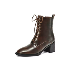 Sandy Women's Leather Lace Up Boots