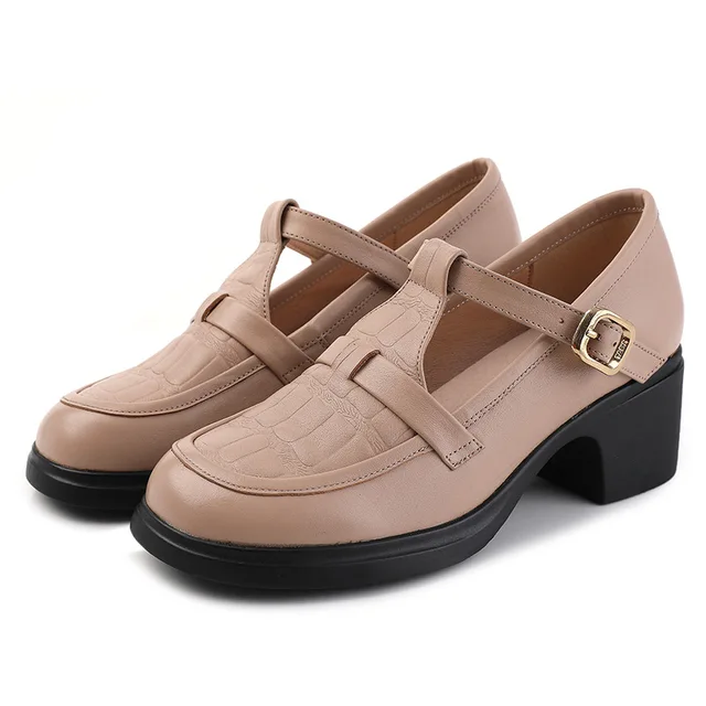 Sara Women's Square Heel Pumps