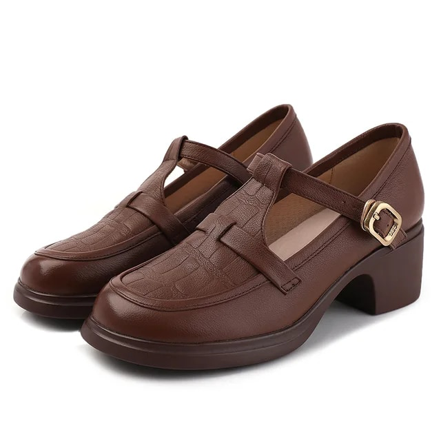 Sara Women's Square Heel Pumps