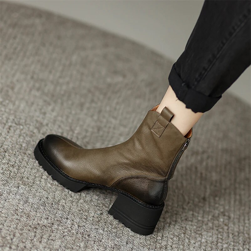 Sayuri Women's Western Short Winter Boots