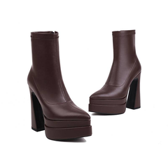 Scarlet Women's Stretchy High Heel Boots
