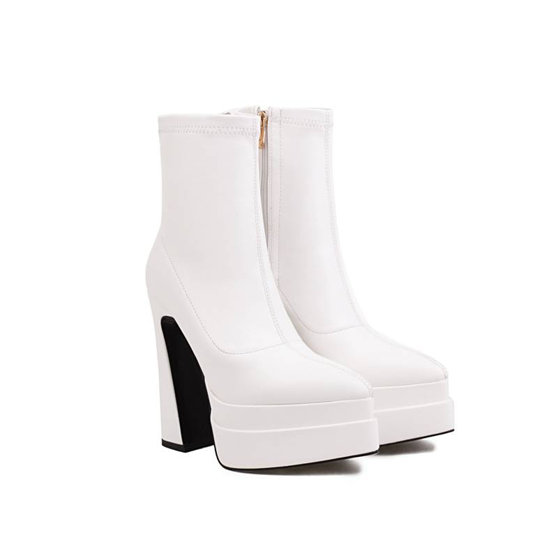 Scarlet Women's Stretchy High Heel Boots