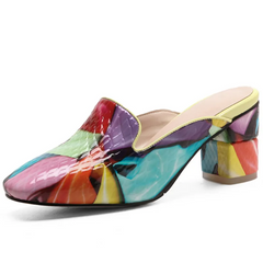 Selma Women's Mules With Square Heel