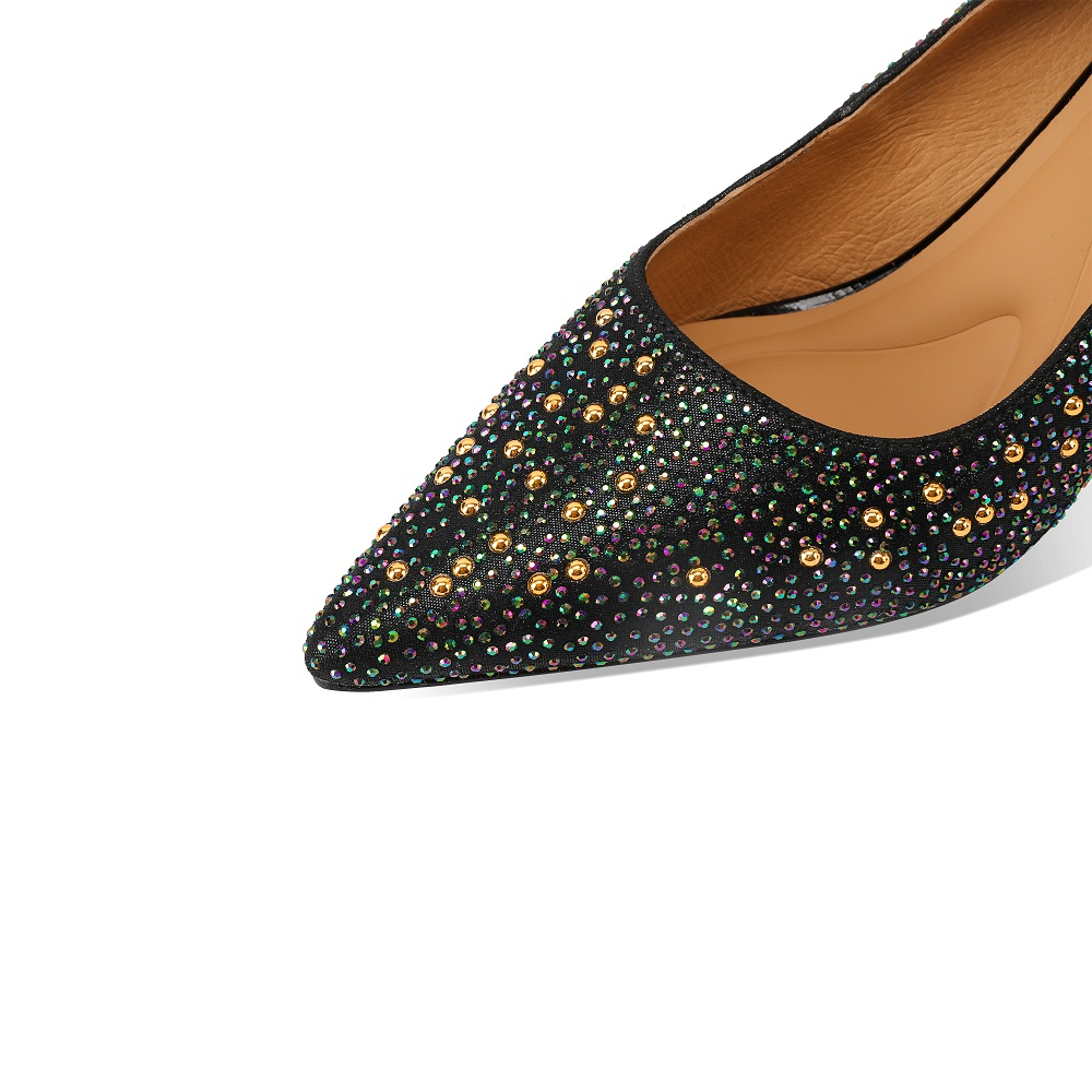 Sena Women's Luxury Rhinestone Pumps