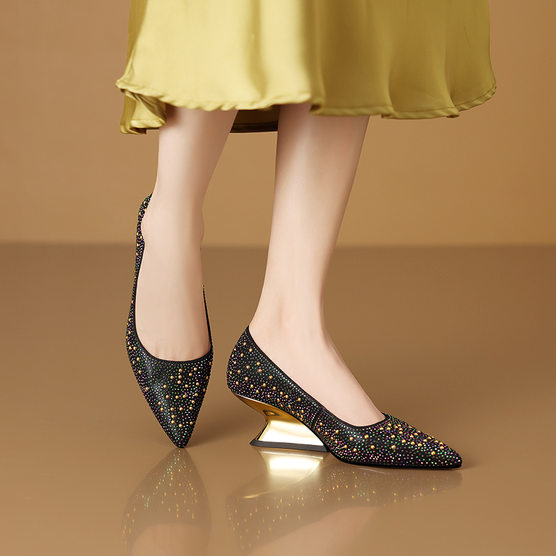 Sena Women's Luxury Rhinestone Pumps