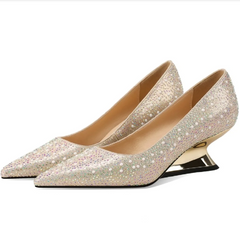 Sena Women's Luxury Rhinestone Pumps