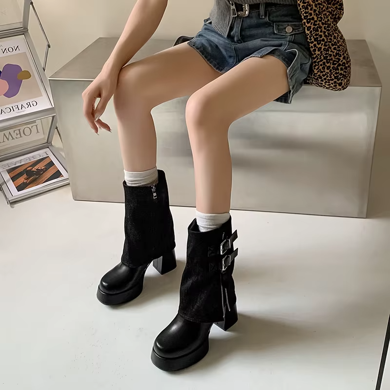 Shantal Women's Mid-Calf Ankle Boots