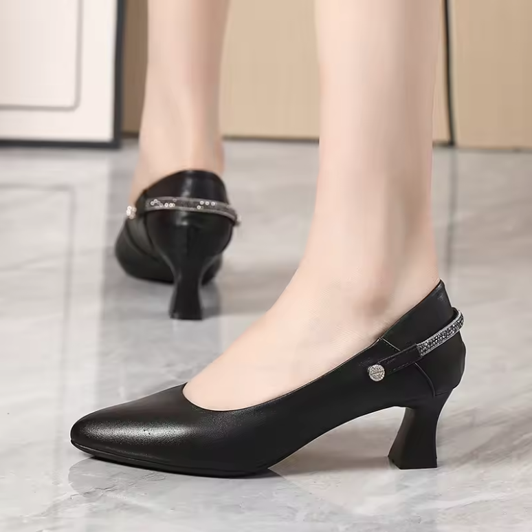 Sheila Women's Leather Office Pumps