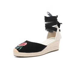 Silvana Women's Summer Wedge Heel Strap Sandals