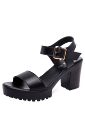 Solei Women's Peep Toe Platform Sandals