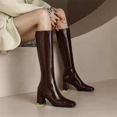 Sonia Women's Genuine Leather Knee High Boots
