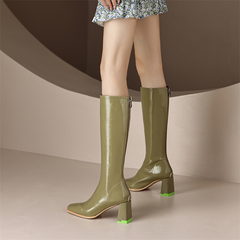 Sonia Women's Genuine Leather Knee High Boots