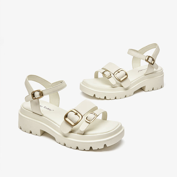Suri Women's Leather Platform Sandal