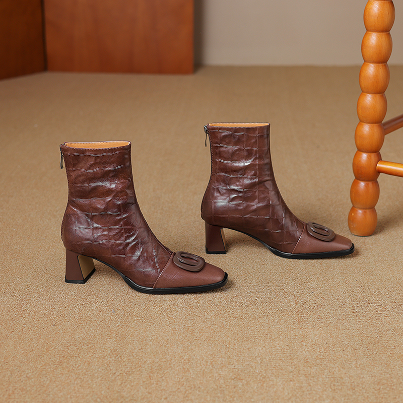 Violet Women's Genuine Leather Boots