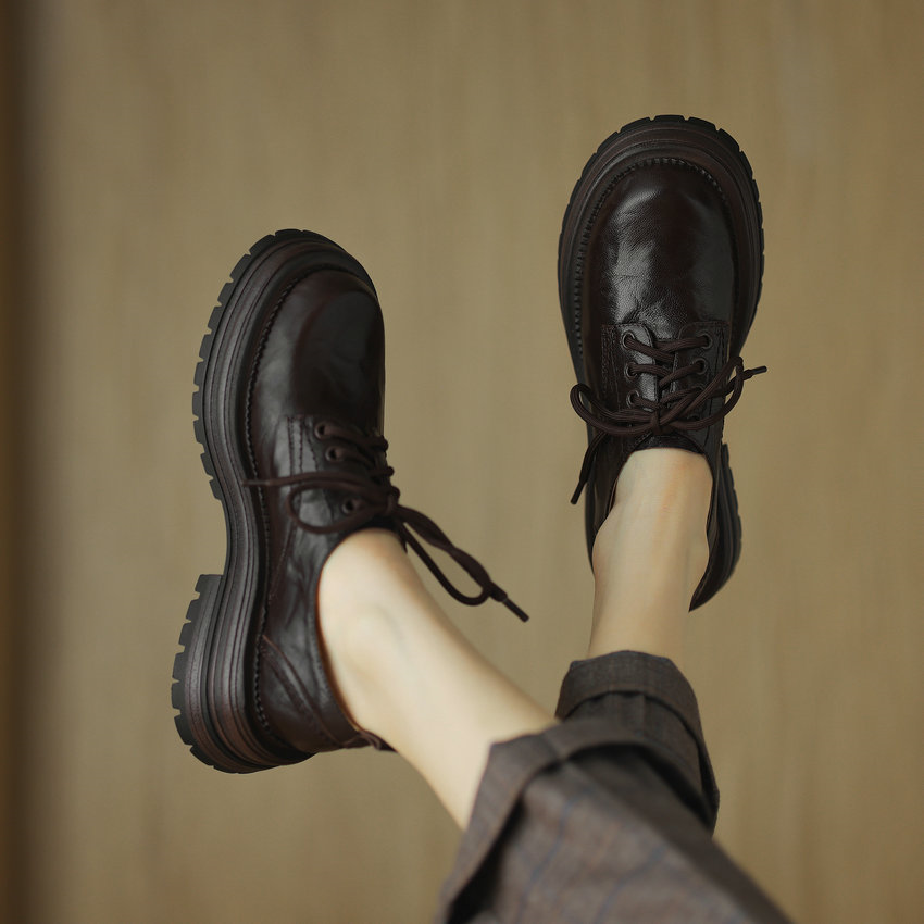 Virginia Women's Lace-Up Leather Loafer