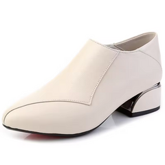 Virginia Women's Pointed Toe Zipper Pumps