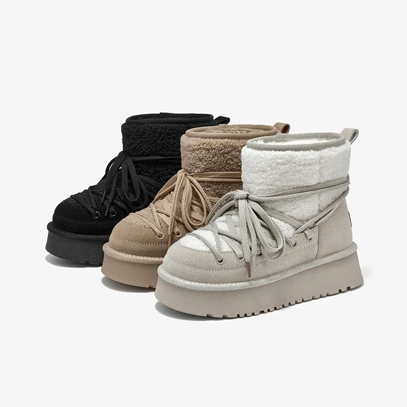Salma Women's Round Toe Winter Boots