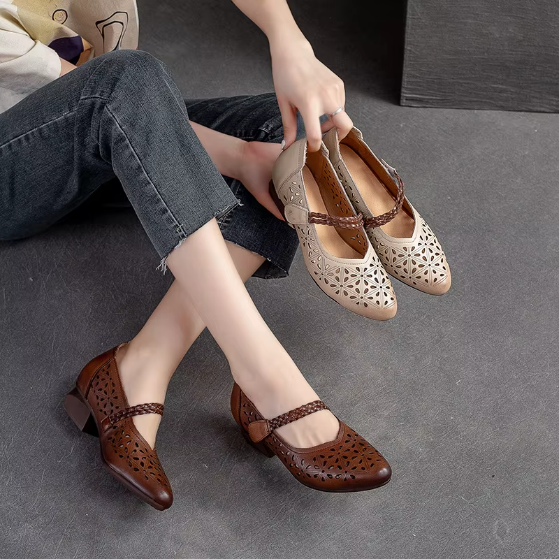 Magdalena Women's Comfortable Leather Pumps