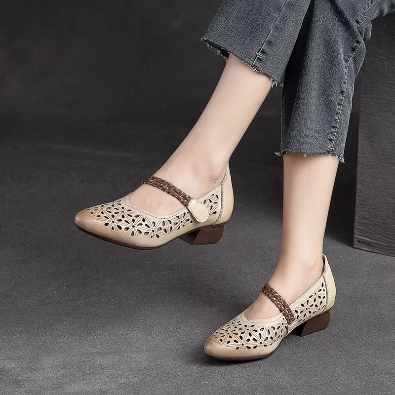 Magdalena Women's Comfortable Leather Pumps