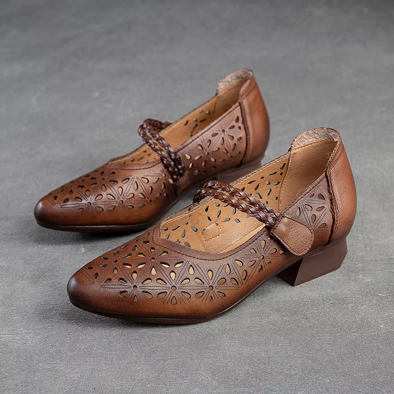 Magdalena Women's Comfortable Leather Pumps