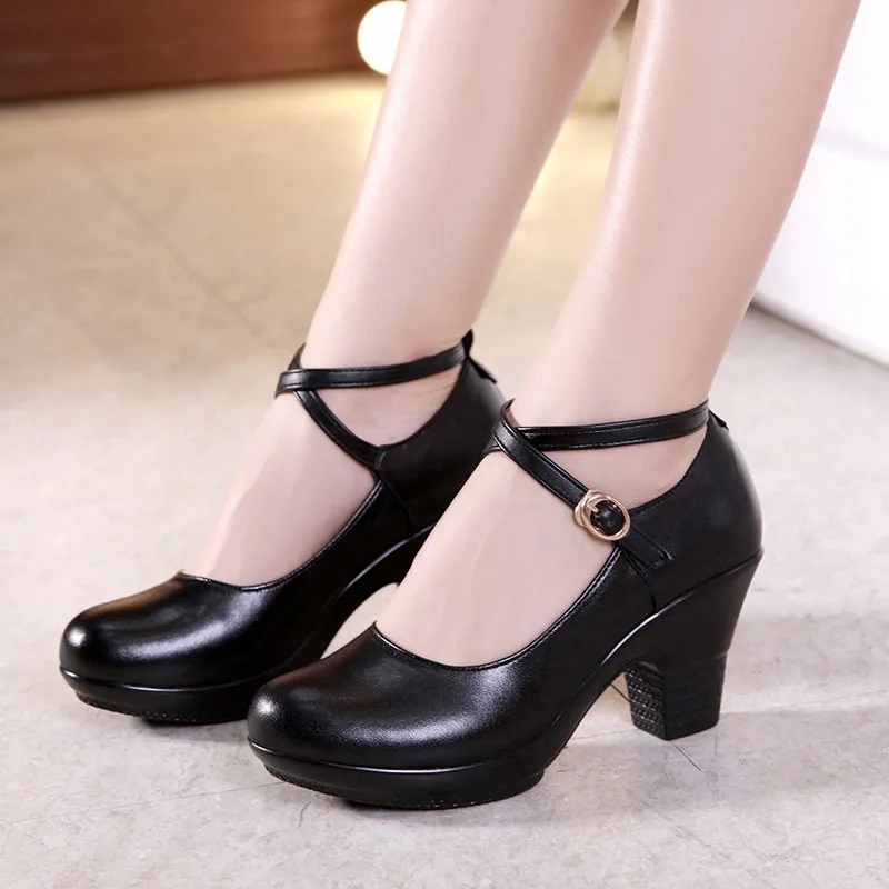 Tanon Women's High Heels Pump Shoes