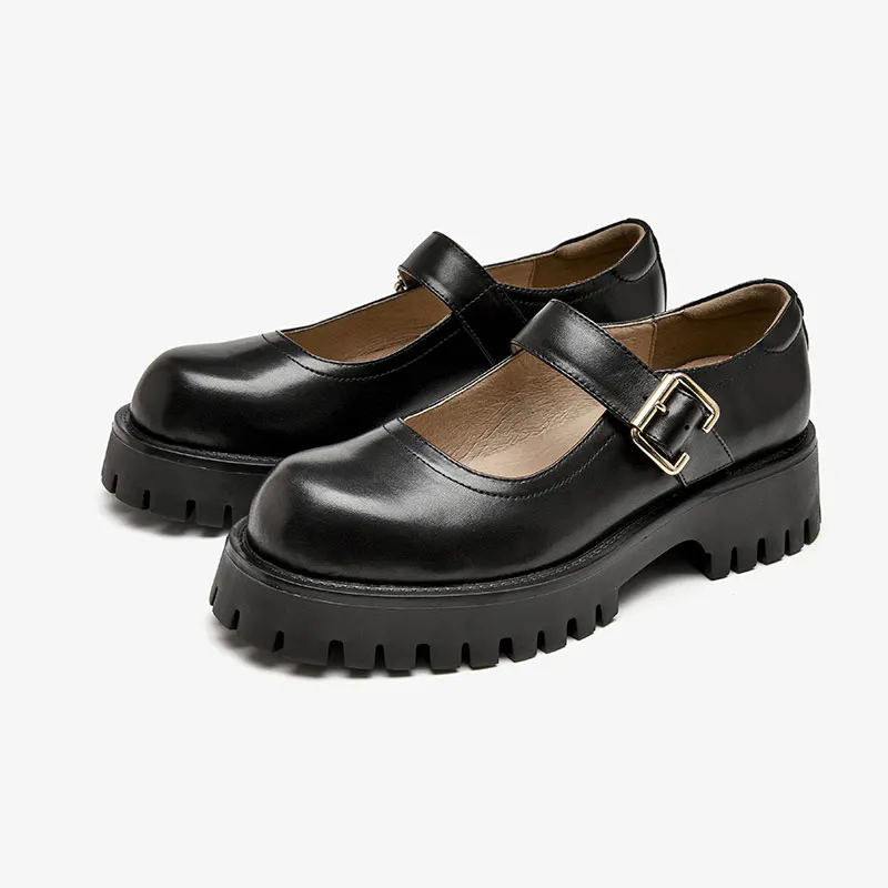 Rachel Women's Metal Buckle Strap Platform
