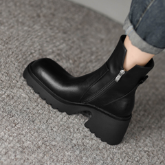 Camacho Women's Platform Office Ankle Boots