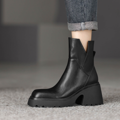 Camacho Women's Platform Office Ankle Boots