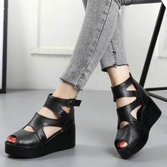 Norys Women's Platform Open Toe Sandals